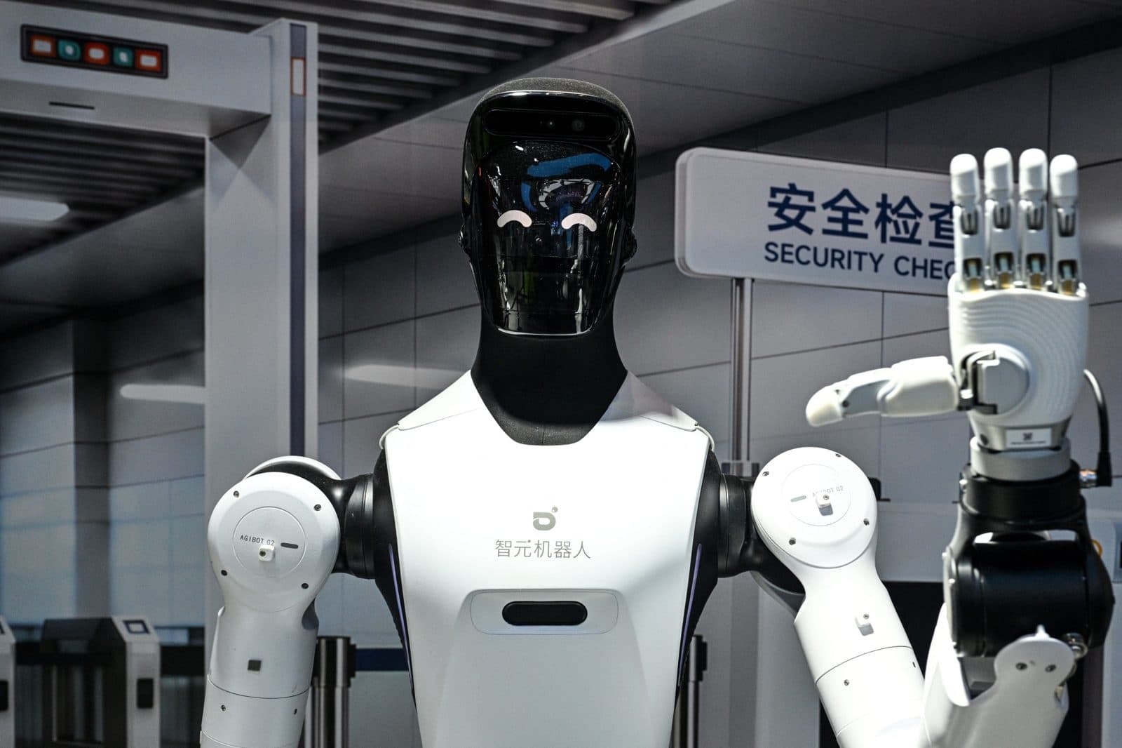 Robot humanoide de AGIBOT en WAIC 2026