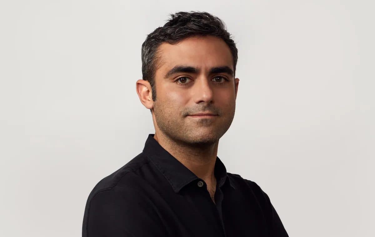 A studio portrait of Outer Biosciences co-founder and chief executive Michael Polansky.