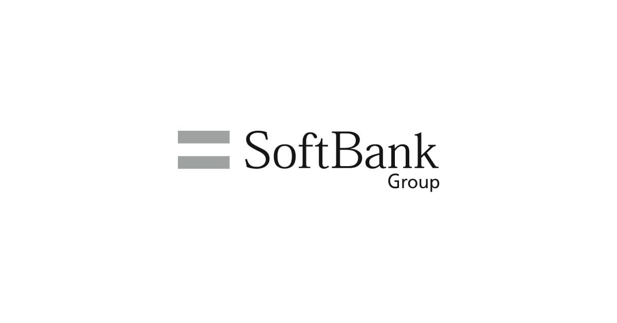 Le logo de SoftBank Group sur fond blanc — la page de l’entreprise ne comporte aucune autre illustration pour cette obligation
