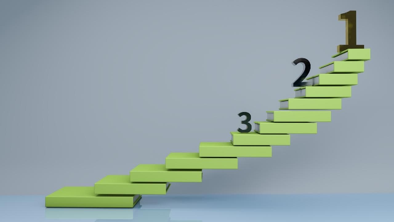 لوحة صدارة لمعايير نموذج ذكاء اصطناعي على شاشة