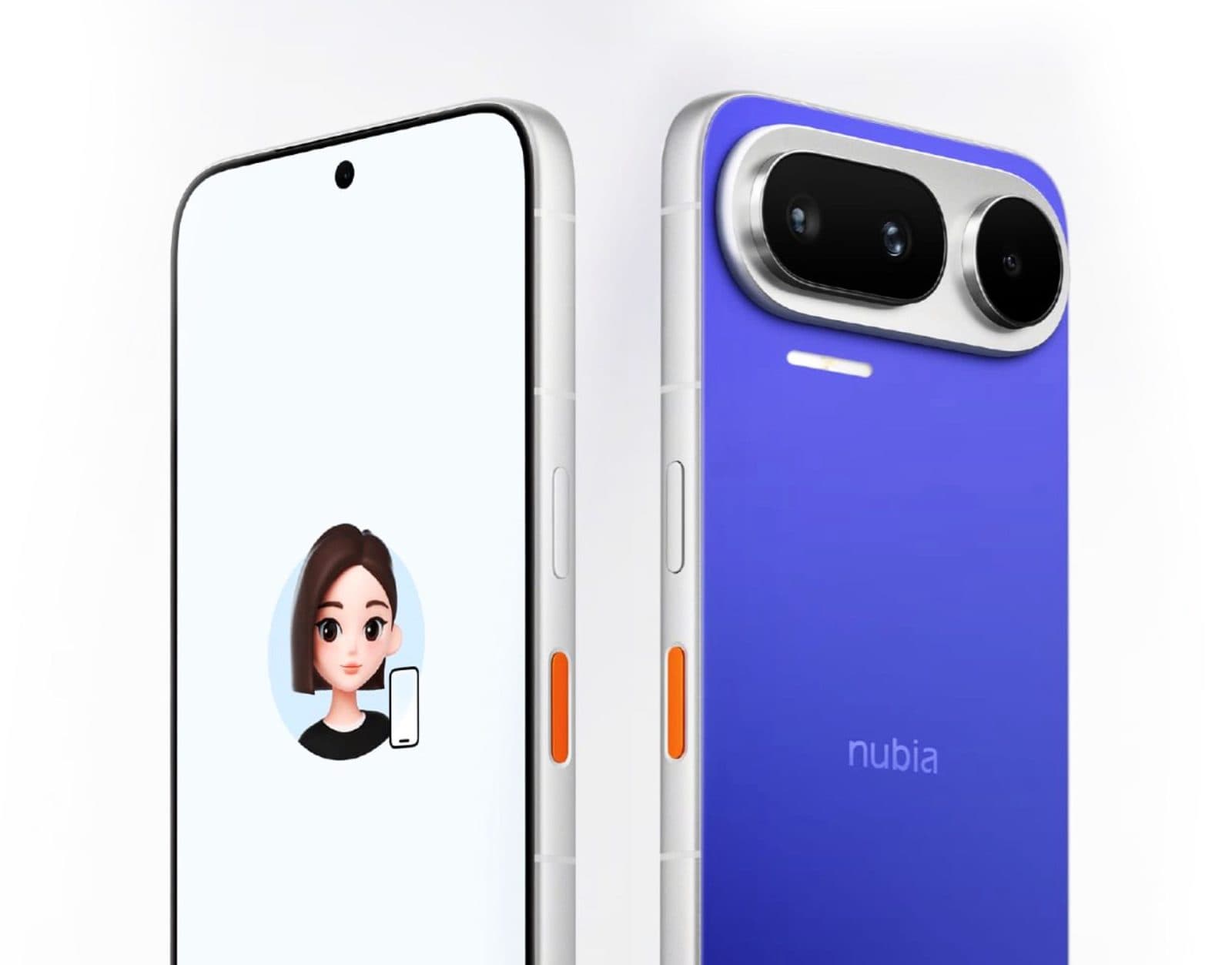 Smartphone con un assistente AI in esecuzione